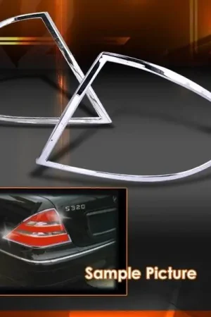 No Minimum Order Mercedes-Benz S Class Custom Disco Chrome Taillights - TLT-BW22099C