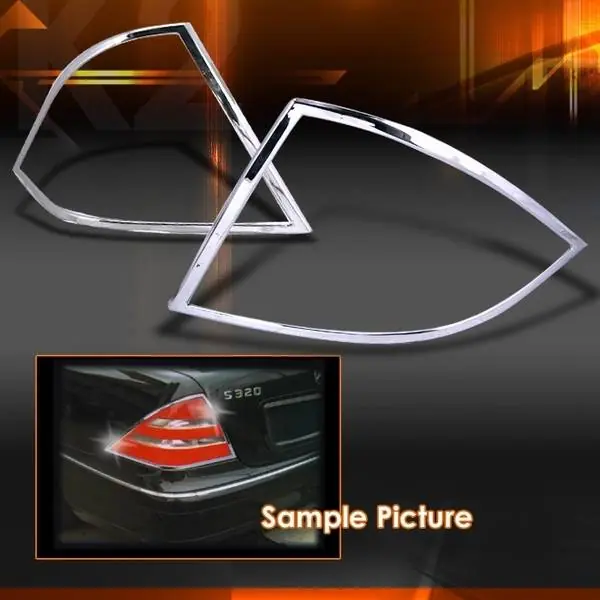 No Minimum Order Mercedes-Benz S Class Custom Disco Chrome Taillights - TLT-BW22099C