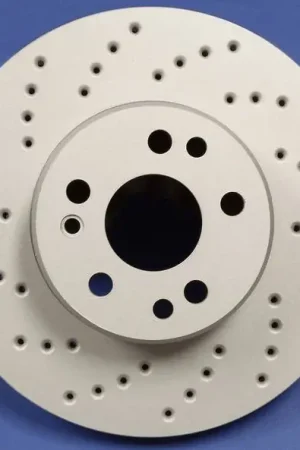 Trending Mercedes-Benz C Class SP Performance Cross Drilled Vented Front Rotors - C28-216