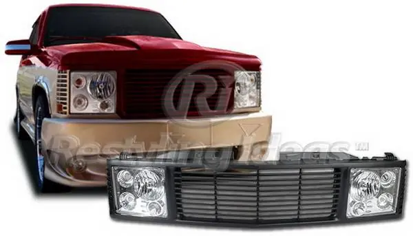 Chevrolet CK Truck Restyling Ideas Grille - 72-OC-C1094RR-BC Authentic