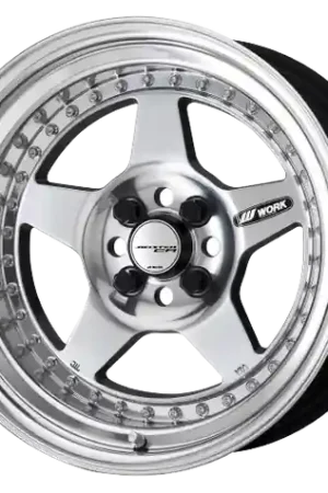 Work Meister Cr01 4x114.3 15x10+-3 A Disk Bright Buff Finish Crafted