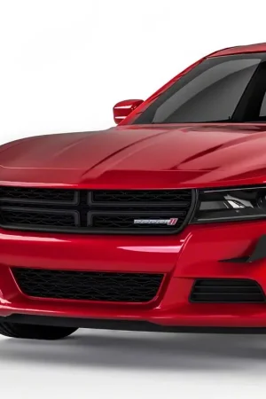 Today Only CR3 Front Bumper Canards; Gloss Black Vinyl