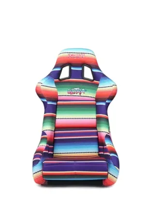 Must Have NRG Innovations Prisma Medium Bucket Seat; Mexicali Vegan