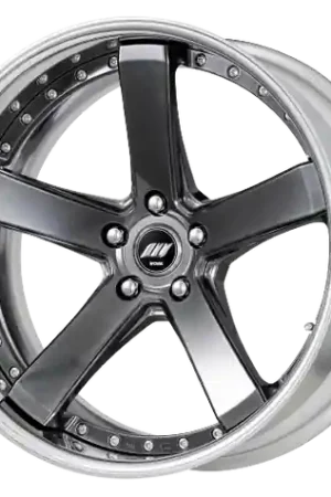 Premium Work Zeast Black Label Bst2 5x108 19x9.5+22 S Disk Brilliant Silver Black