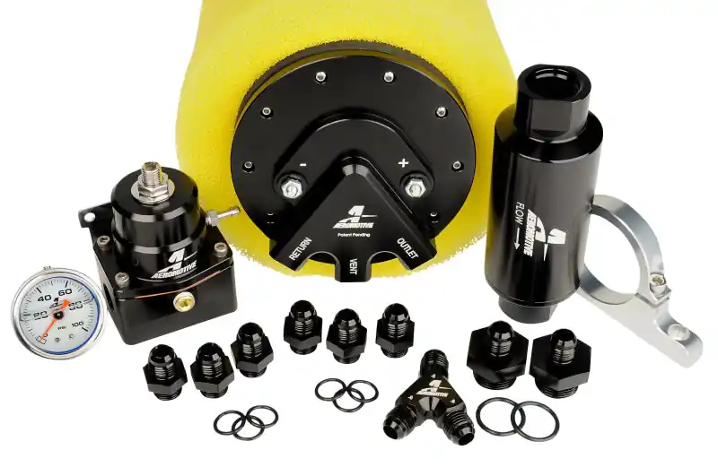 Aeromotive Phantom 200 Fuel System - Return Style w/Y-Block — PMD Premier Motoring Development Sale