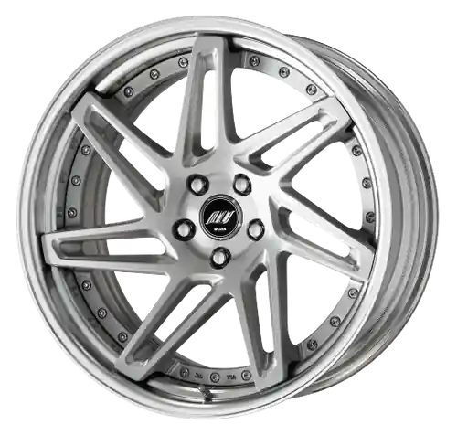 Luxury Work Zeast st3 5x120 20x9+30 S Disk Brush Silver Clear