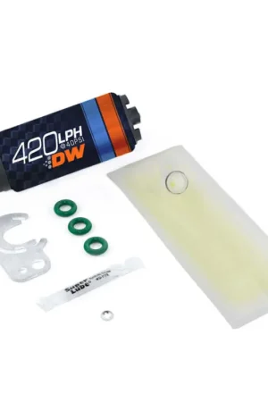 Direct From Manufacturer DeatschWerks DW420 Series 420lph In-Tank Fuel Pump w/ Install Kit For— PMD Premier Motoring Development