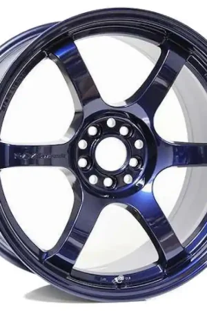Gram Lights 57DR 18x9.5 +22 5x114.3 Eternal Blue Pearl Wheel (Min Orde — PMD Premier Motoring Development Hassle-Free Returns