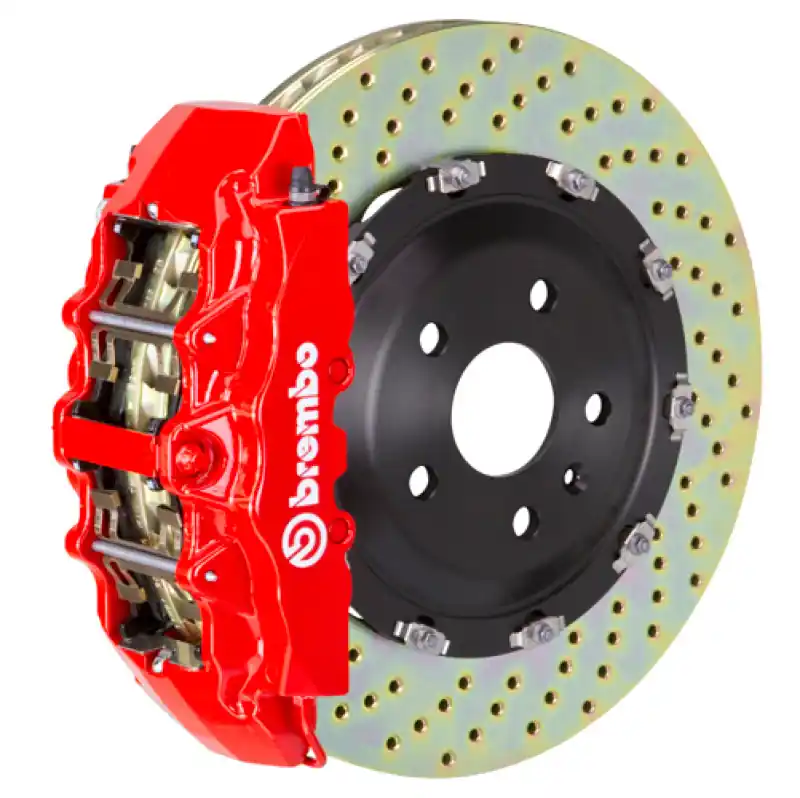 Brembo 06-12 S3 (8P) Front GT BBK 6 Piston Cast 380x34 2pc Rotor Drill — PMD Premier Motoring Development Bulk Order