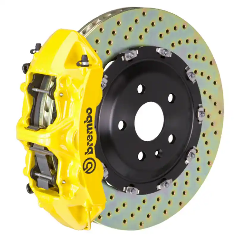 Handmade Brembo 11-23 Charger w/V8 Exc AWD/SRT8 Fr GT BBK 6Pis Cast 380x34 2pc— PMD Premier Motoring Development