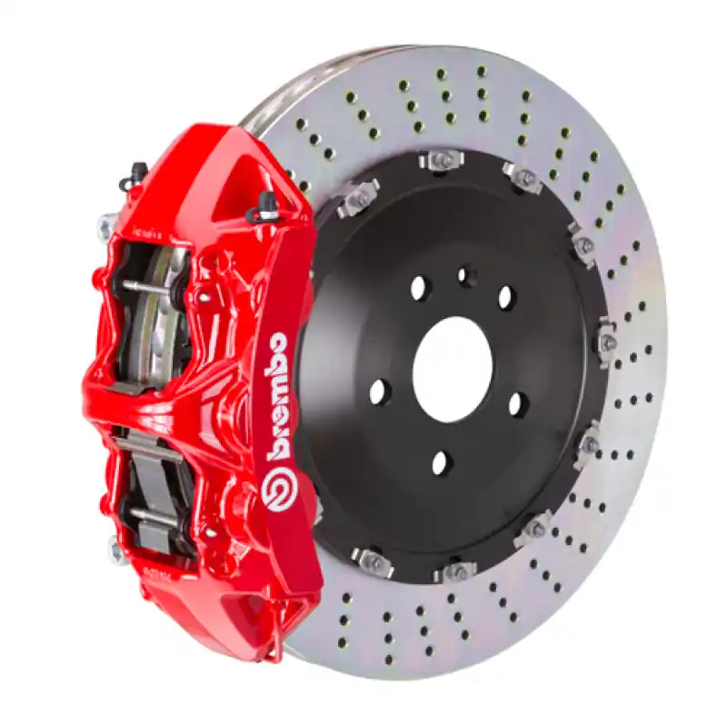 Brembo 08-09 F430 Scuderia Front GT BBK 6 Piston Cast 405x34 2pc Rotor — PMD Premier Motoring Development Grab Now