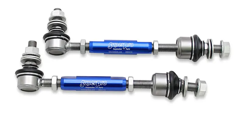 SuperPro 2003 Lexus GX470 Base Rear HD Adjustable End Link Set - 12mm— PMD Premier Motoring Development Must Have