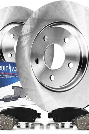 4pc Front Disc Rotors and Ceramic Brake Pads Kit Final Sale