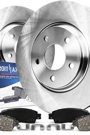 4pc Front Disc Rotors and Ceramic Brake Pads Kit Buy Online