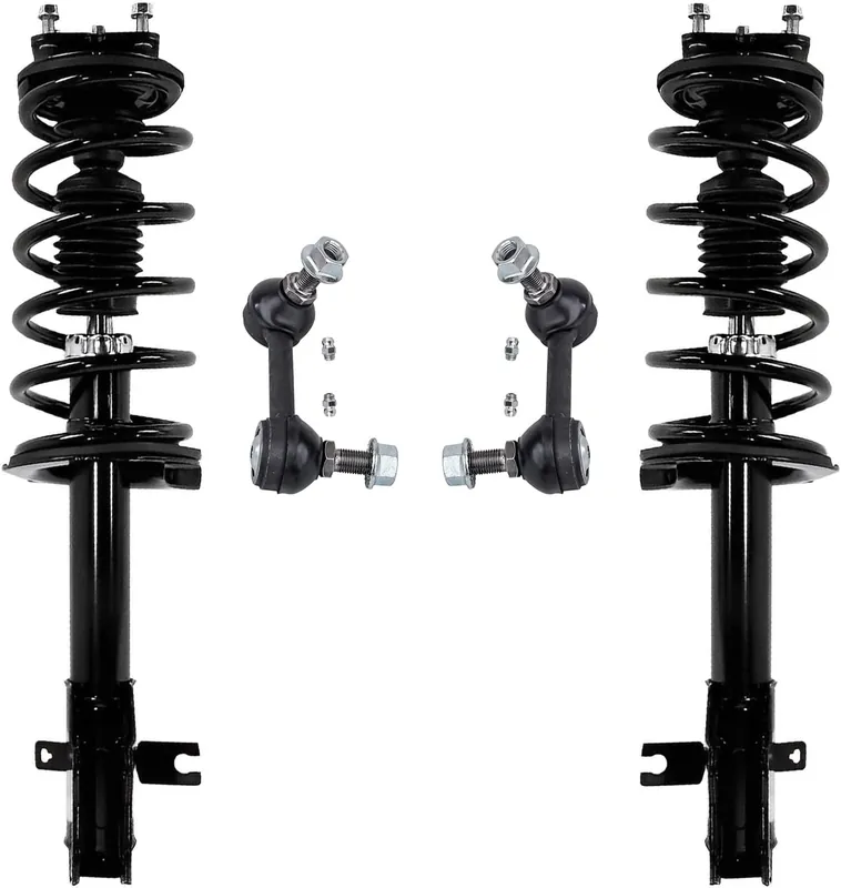 4pc Front Struts Sway Bar Links Suspension Kit Certified