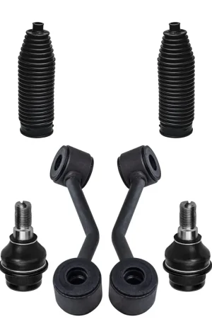 8pc Front Inner Tie Rods Lower Ball Joints Sway Bar Links Suspension Kit Free Returns