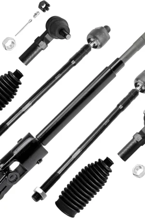 Limited Time 7pc Lower Steering Shaft Inner Outer Tie Rods Suspension Kit