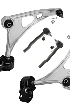 4pc Front Lower Control Arms Outer Tie Rods Suspension Kit Shop Now
