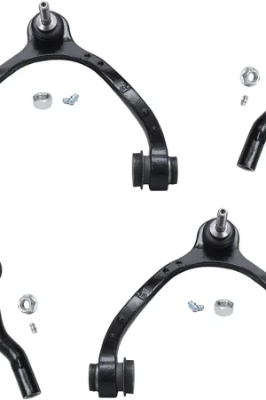 4pc Front Lower Control Arms Outer Tie Rods Suspension Kit Discount