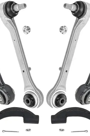 Latest 6pc Front Lower Forward Rearward Control Arms Outer Tie Rods Suspension Kit