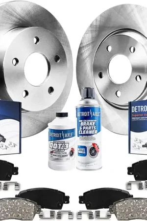 Markdown 10pc Front & Rear Disc Rotors and Ceramic Brake Pads Kit