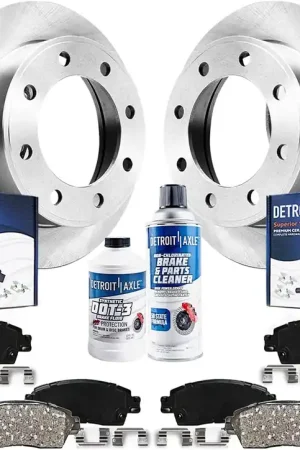 Super Sale 10pc Front & Rear Disc Rotors and Ceramic Brake Pads Kit