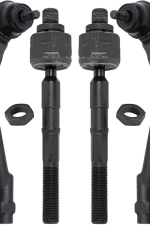 Editor’s Pick 4pc Front Inner Outer Tie Rods Suspension Kit