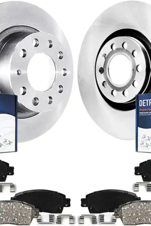 8pc Front & Rear Disc Brake Rotors Ceramic Brake Pads Kit No Minimum Order