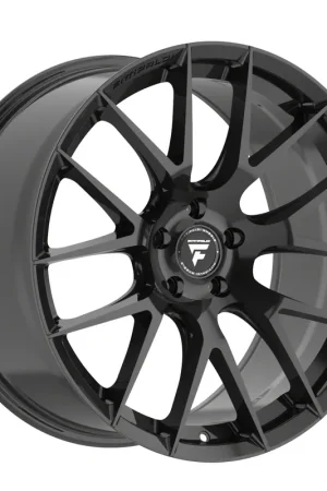 Best Seller Fittipaldi FS360 Gloss Black Wheel; Rear Only; 20x10; 18mm Offset