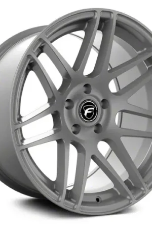 Limited Edition Forgestar F14 Drag Gloss Anthracite Wheel; Front Only; 18x5; -37mm Offset