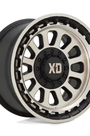 XD XD856 OMEGA 5X127/5X139.7 17X9 -12 SATIN BLACK WITH BRONZE TINT Fast Shipping