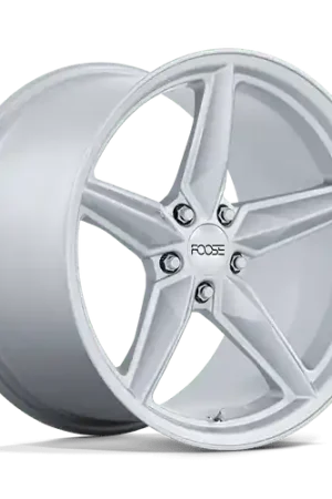 Best Price Foose 1PC F174 CF8 5X115 20X10 +20 GLOSS SILVER