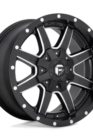 Don’t Miss Out Fuel 1PC D538 MAVERICK 8X165.1 20X12 -44 MATTE BLACK MILLED