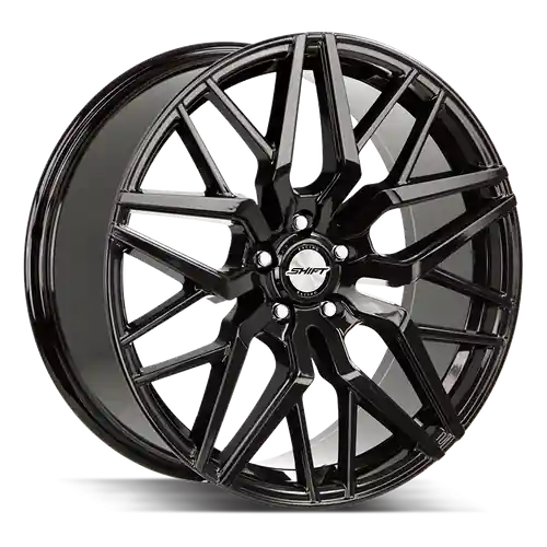 Shift Spring 5x114.3 22x9 +35 Gloss Black Price Cut