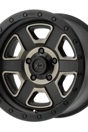 XD XD133 FUSION OFF-ROAD 8X165.1 18X9 +0 SATIN BLACK MACHINED WITH DARK TINT CLEAR COAT Order Now