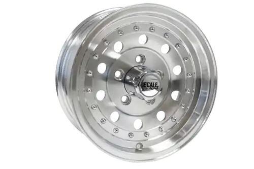 Scale 4X4 Bandit II 6x139.7 16x8.0 +0 Machined Clear Coat Budget