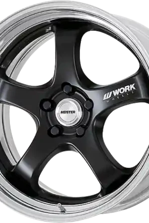 Best Price Work Meister S1R 5x108 17x9+38 A Disk Matte Black
