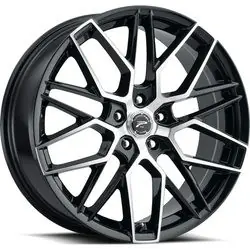 Shop Now Platinum 459U Retribution 5x114.3 18x8 +40 Gloss Black w/Diamond Cut Face