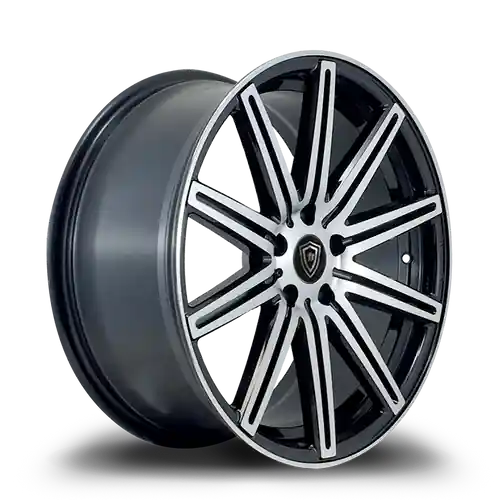 WHITE DIAMOND W7103 5x112 19x8.5+35 BLACK / MACHINED Latest