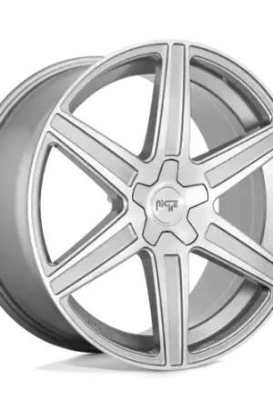 Niche 1PC M241 CARINA 5X115 20X9 +18 ANTHRACITE AND BRUSHED TINTED CLEAR Luxury