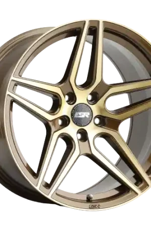 ESR Wheels FORGETECH SERIES RF15 5x114.3 18x10.5 +22 Brushed Clear Bronze Next Day Delivery