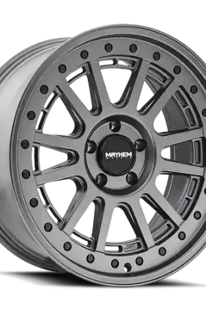 Top Pick Mayhem Compass 8305 8x165.1 18x9+18 Matte Gunmetal W/BLK Bolt