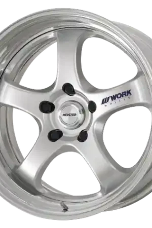Buy Direct Work Meister S1R 5x114.3 18x8.5+22 O Disk Feinheit Silver II