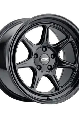 Certified ESR Wheels CR SERIES CR7 5x108 18x9.5 +35 Gloss Black
