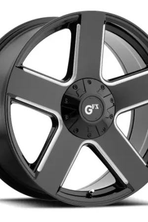 G-FX TR52 6x127/6x135 18x8.5+30 Gloss Black Milled Next Day Delivery