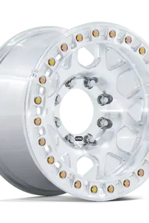 KMC KM450 MESA FORGED SLOTTED BEADLOCK 6X165.1 17x9 +25 RAW MACHINED Premium