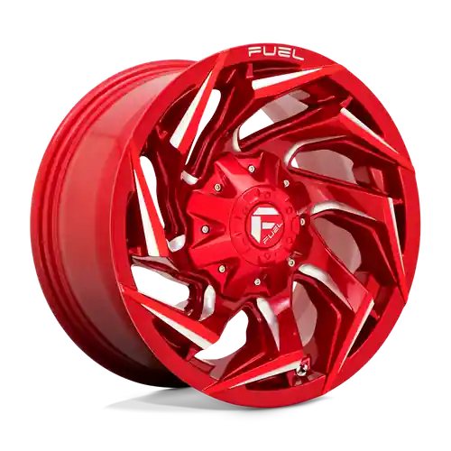 Fuel 1PC D754 REACTION 6X135/6X139.7 20X10 -18 CANDY RED MILLED Limited Offer