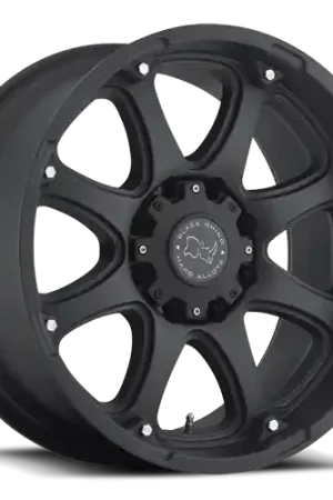 Black Rhino Glamis Wheel 18x9 8x170 Matte Black 12mm - FREE T-SHIRT INCLUDED! While Supplies Last