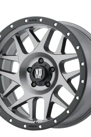 Exclusive XD XD127 BULLY 6X139.7 20X9 +0 MATTE GRAY BLACK RING