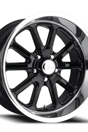 Us Mags U121 Rambler Wheel 18x8 5x114.3 Gloss Black 1mm - FREE T-SHIRT INCLUDED! Express Delivery